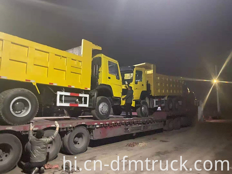 6X4 refurbished dump trucks (4)_